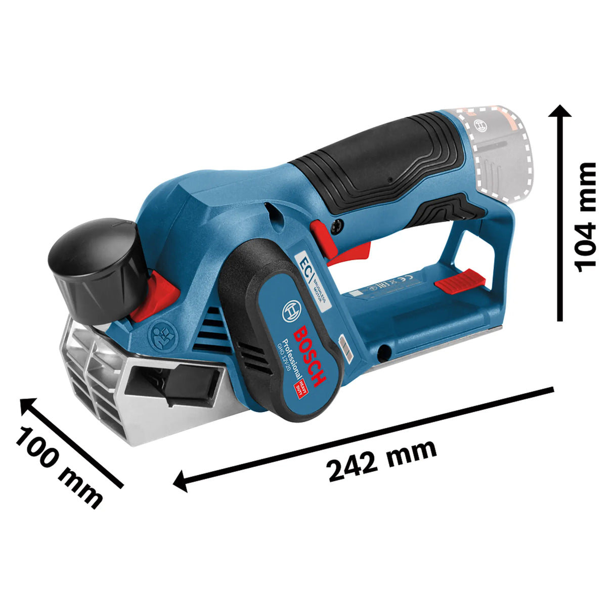 Pialla Bosch Professional GHO 12V-20 12V