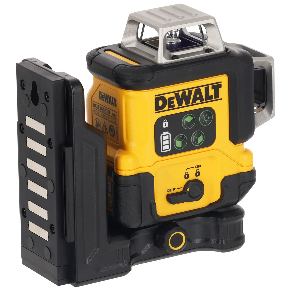 Green multi-line laser tracer Dewalt DCLE14361GB-XJ