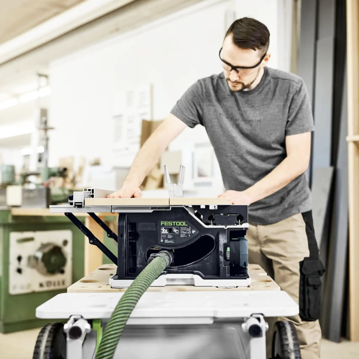 Sega Circolare da Banco Festool CSC SYS 50 EB-Basic 18V