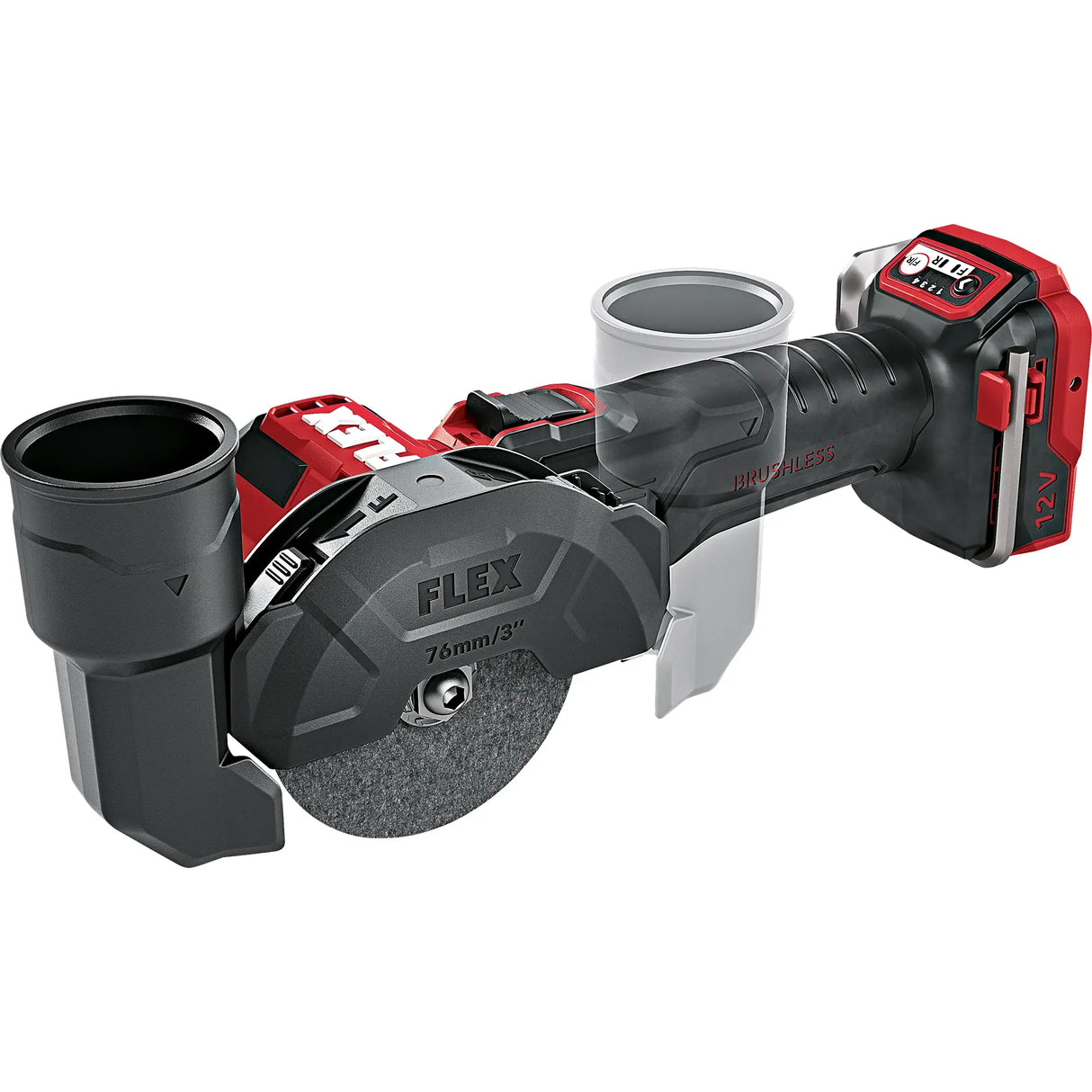 Angle grinder Flex LBE 76 12V EC C