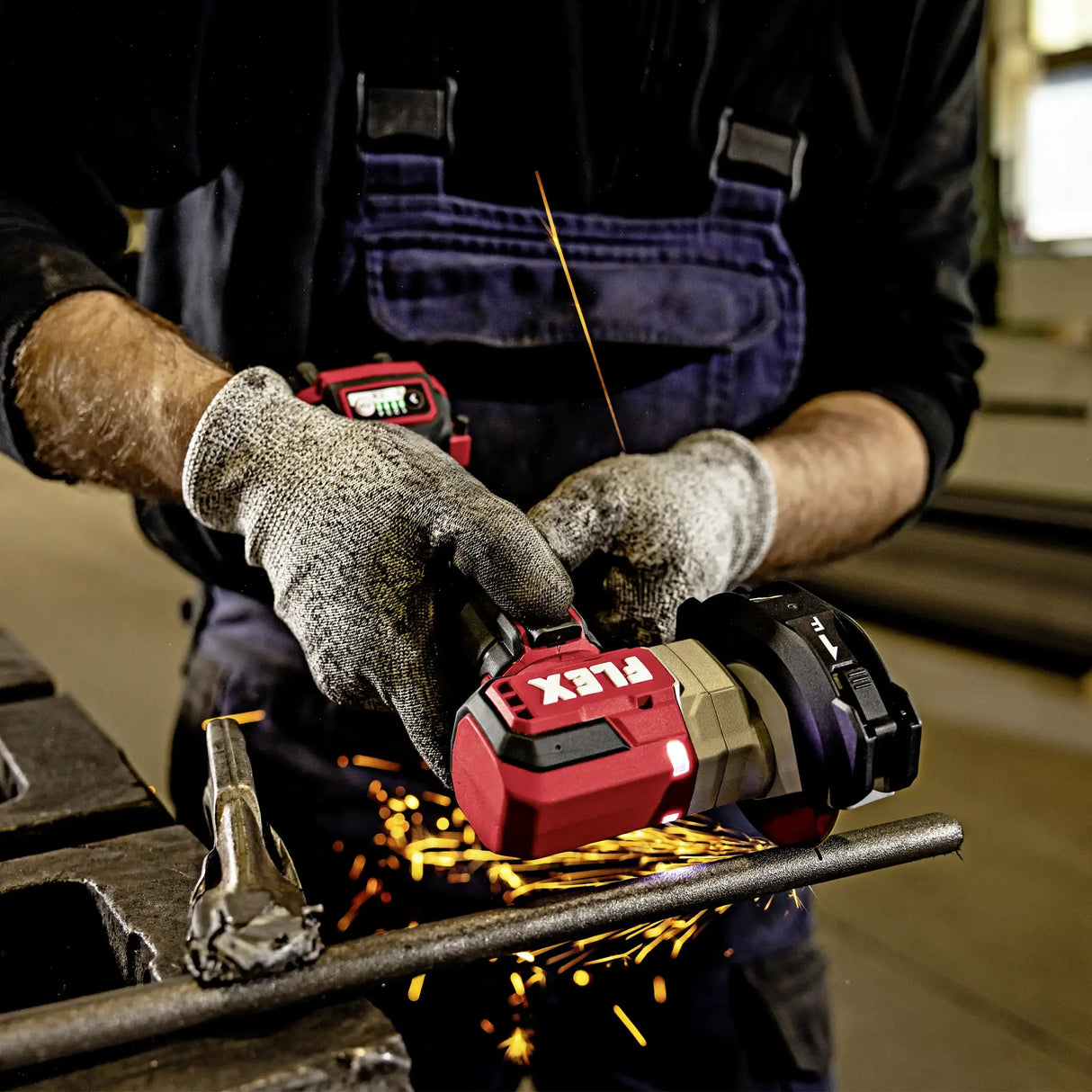 Angle grinder Flex LBE 76 12V EC C