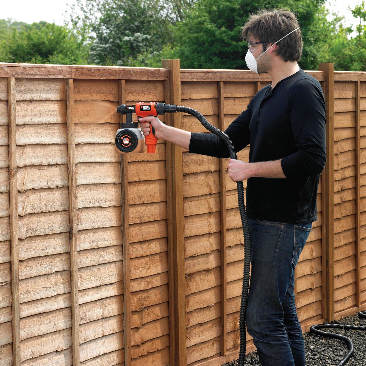 Pistola a Spruzzo Black+Decker HVLP400C-IT 450W