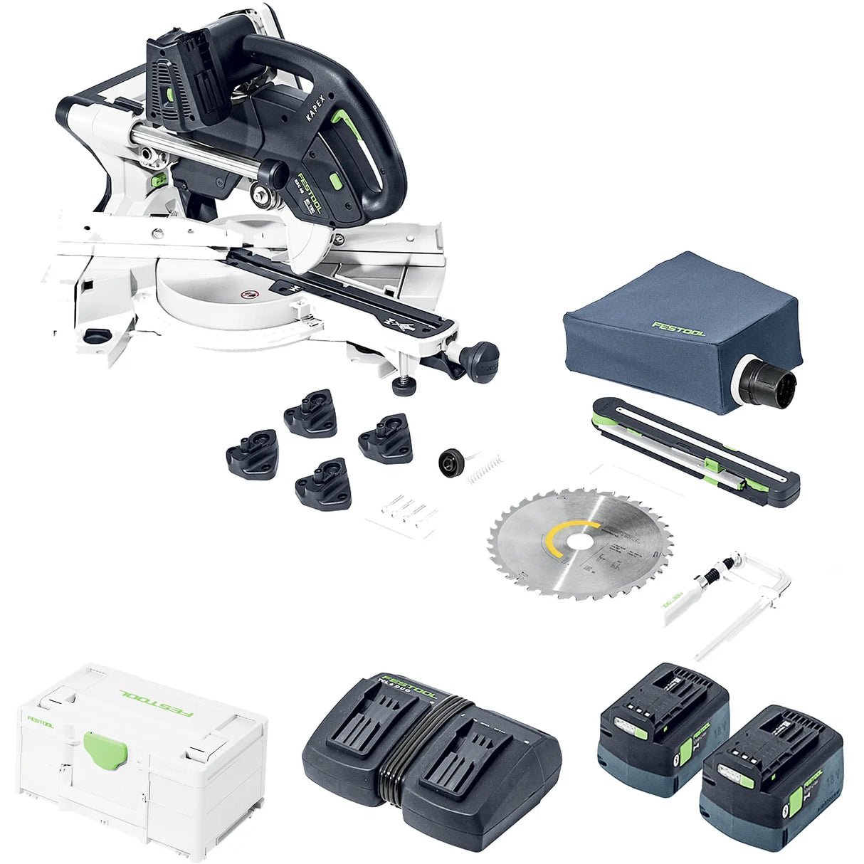 Troncatrice radiale Festool KSC 60 EB 18V 5Ah I-Plus