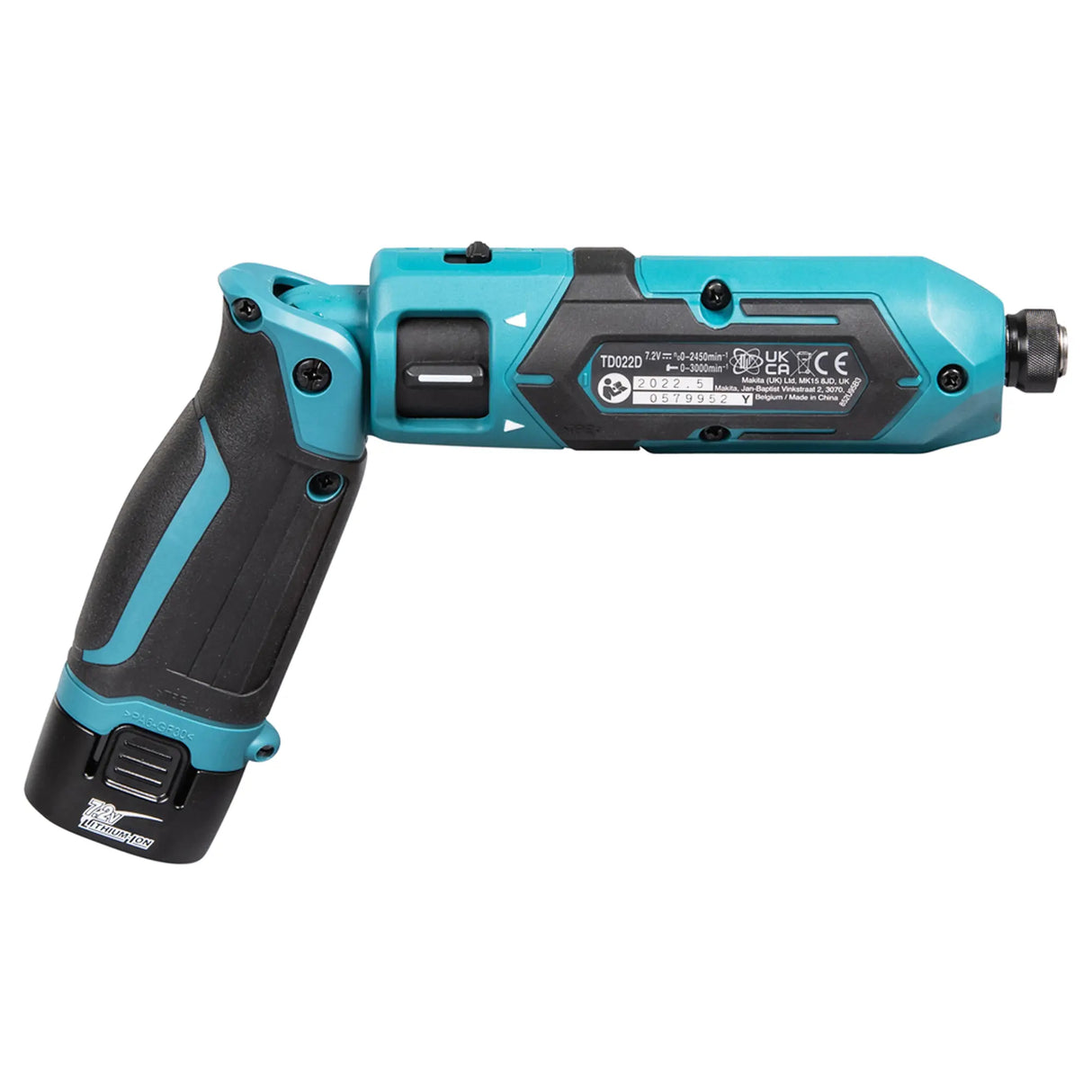 Avvitatore impulsi Makita TD022DSE 7,2V 1.5Ah