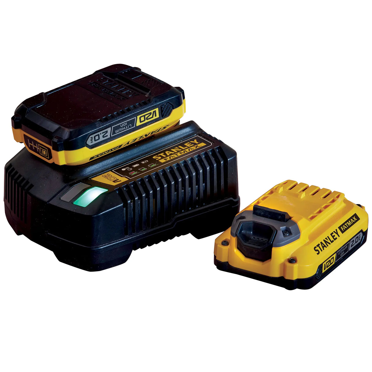 Kit Energy Stanley SFMCB12D2-QW 18V 2Ah