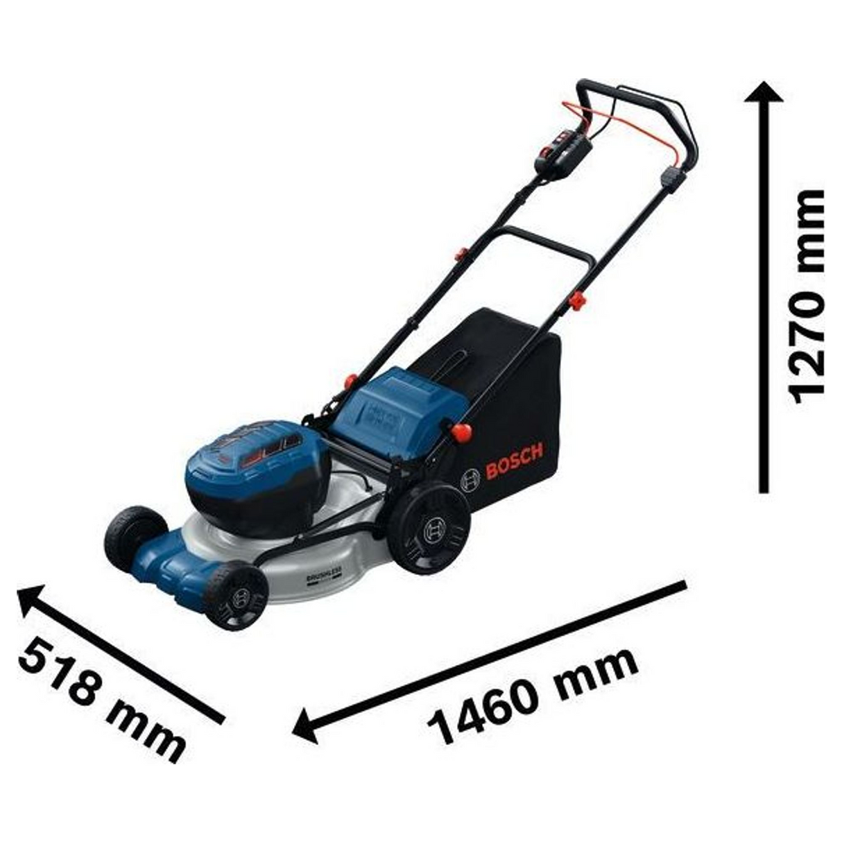 06008C8200 - Lawnmower Bosch Professional GRA18V2-46SP PRO 2x18V - Image 15