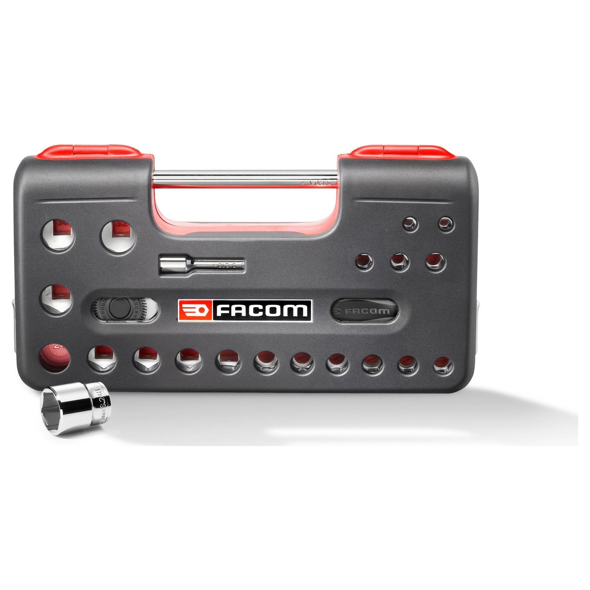 S.360DBOX4PB - Facom S.360DBOX4PB 1/2" Socket Set with Ratchet (22 pcs) - Image 5