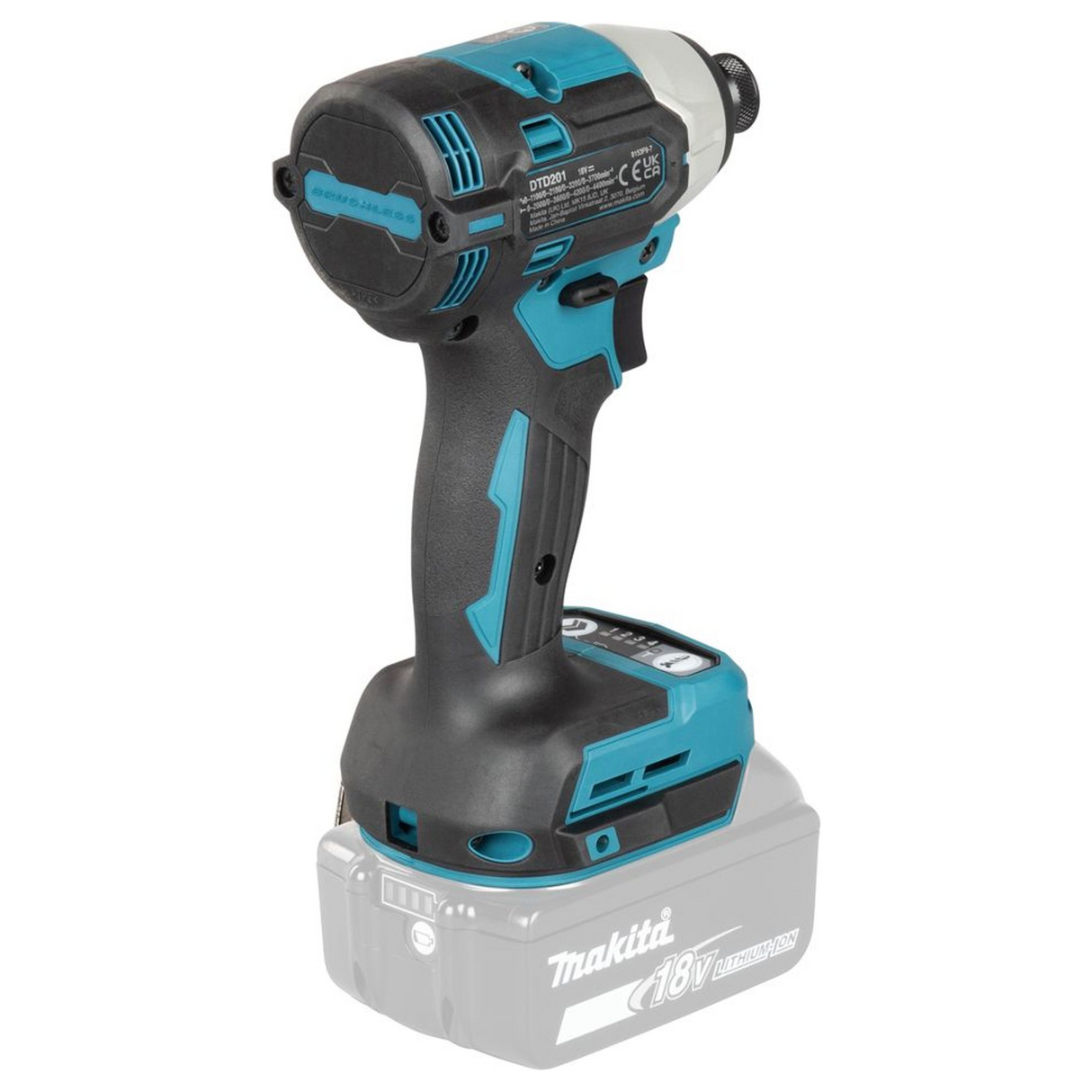DTD201ZJ - Avvitatore a impulsi Makita DTD201ZJ 18V - Immagine 5