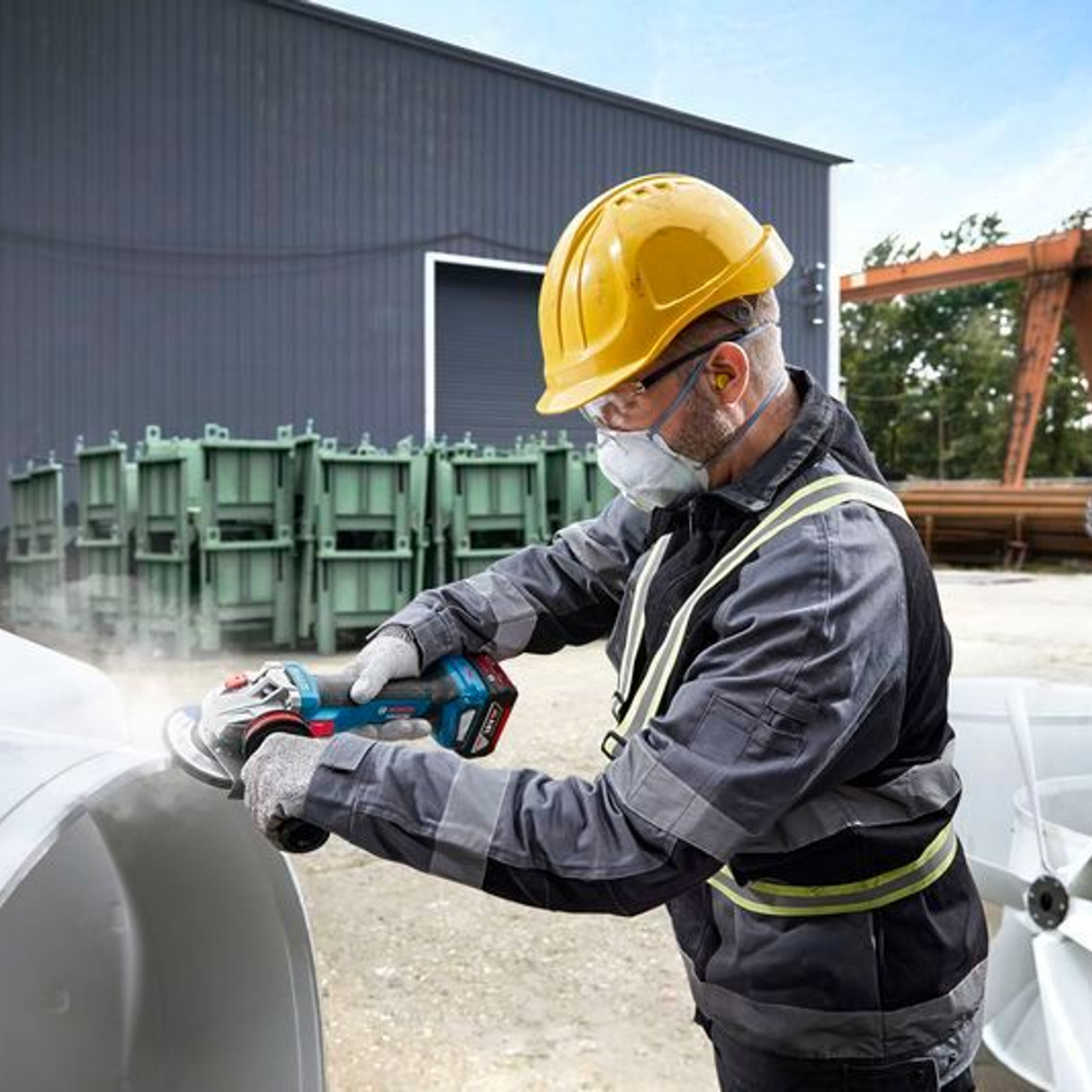 06019N4102 - Grinder Bosch GWS 18V-11 PRO 18V - Image 23