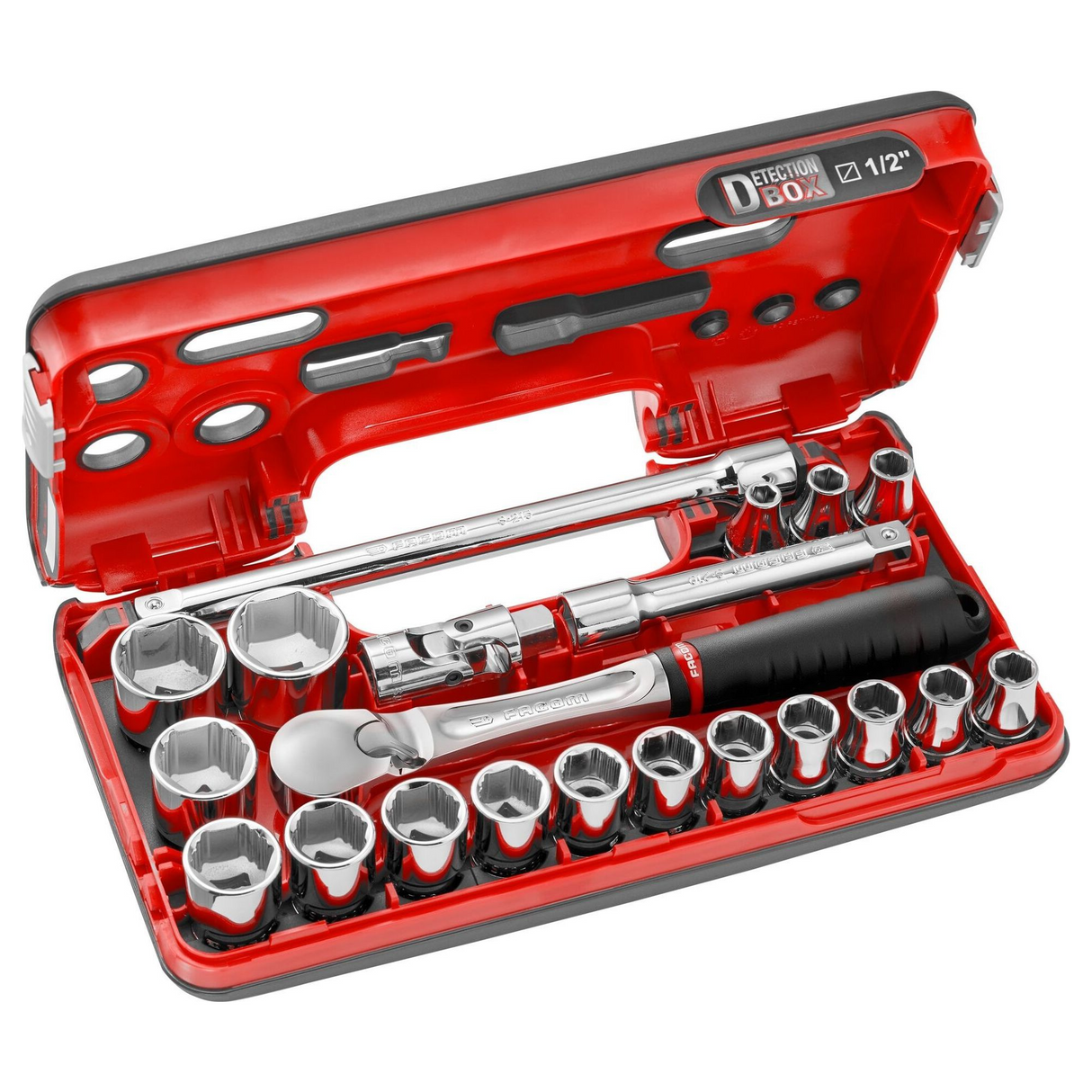 SL.DBOX1GRPPB - Facom SL.DBOX1GRPPB 1/2" OGV Grip 21-Piece Socket Wrench Set - Image 3