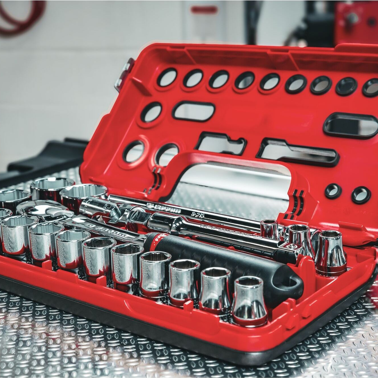 SL.DBOX1GRPPB - Facom SL.DBOX1GRPPB 1/2" OGV Grip Socket Wrench Set 21 pieces - Image 7