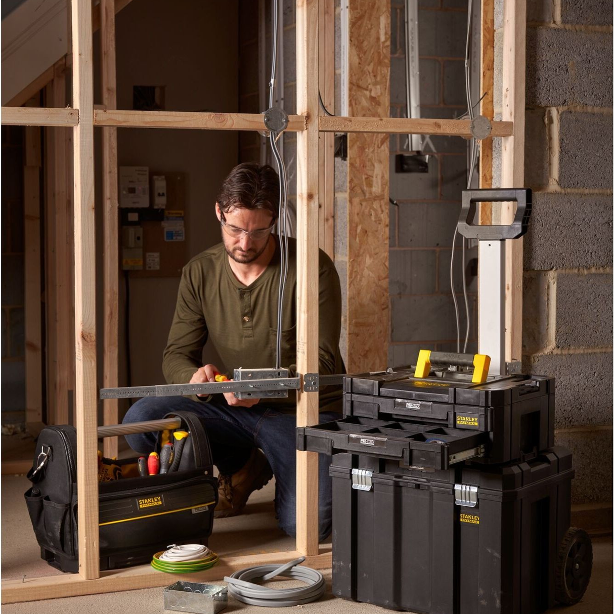 FMST1-75753 - Carrello Porta Utensili Stanley FMST1-75753 PRO-STACK FATMAX - Immagine 5