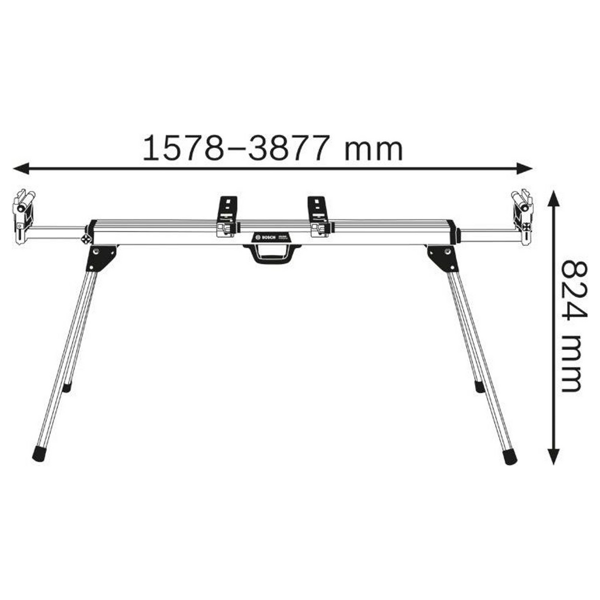 0601B24000 - Mitre Saw Bench Bosch Professional GTA 3800 PRO - Image 23