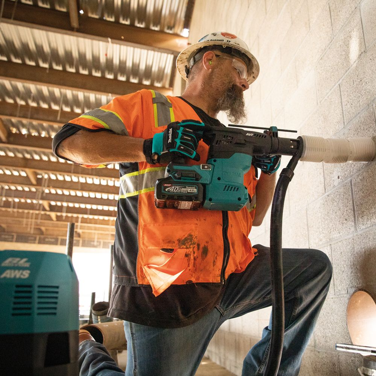 HR009GM202 - Hammer Drill Makita HR009GM202 40V - Image 19