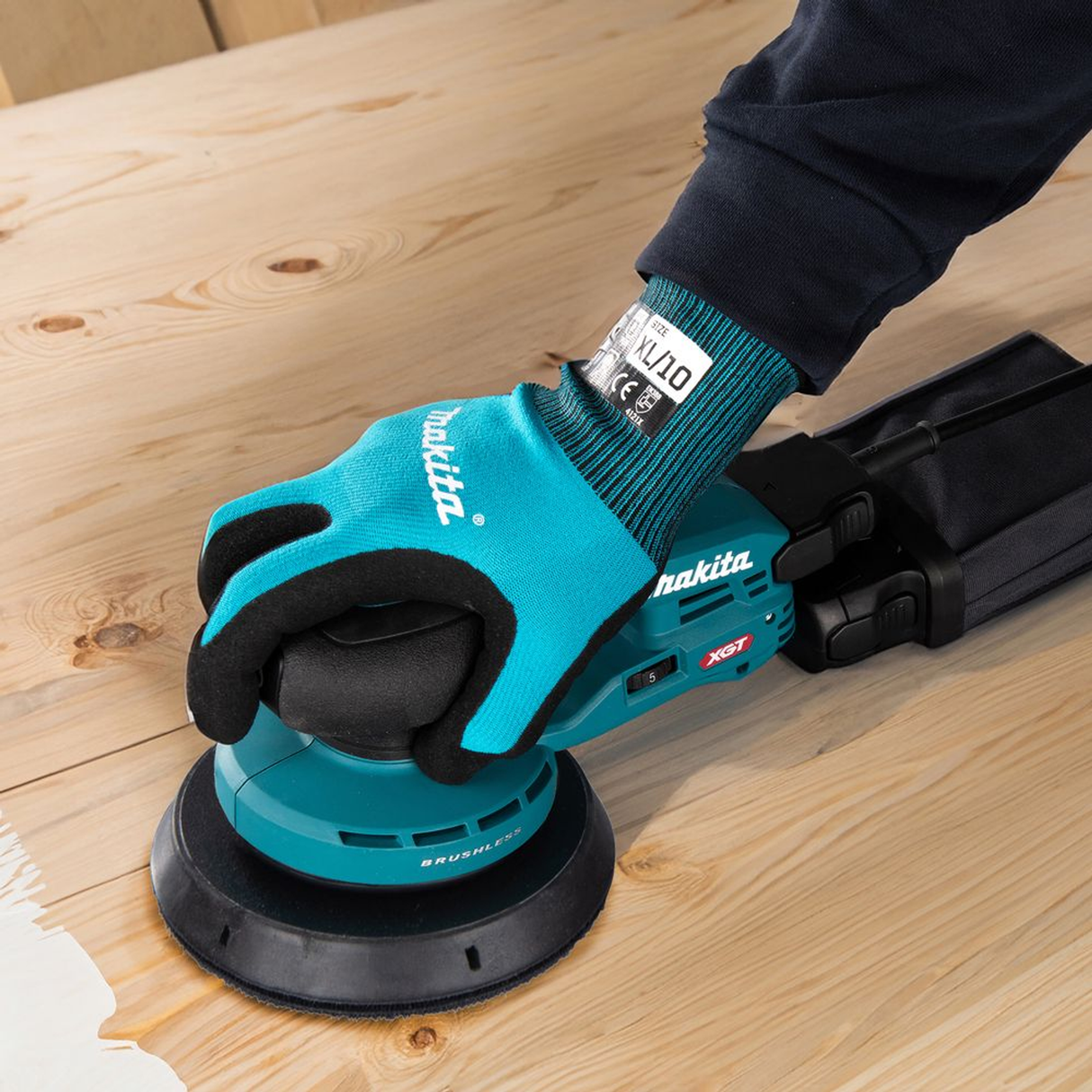 BO004CGZ - Levigatrice Rotorbitale Makita BO004CGZ 40V - Immagine 23