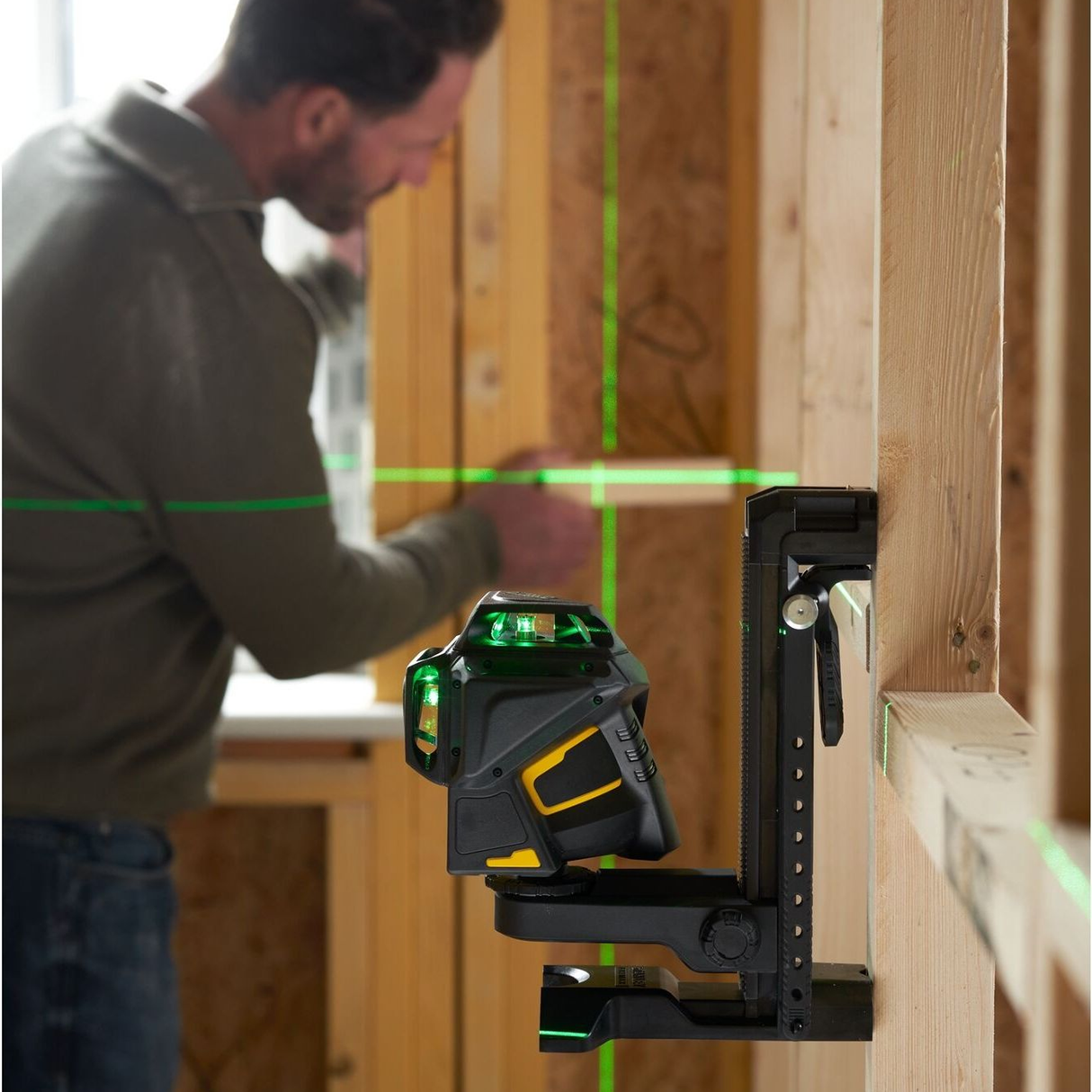FMHT1-77356 - Livella Laser Stanley FatMax X3G FMHT1-77356 Raggio Verde - Immagine 7