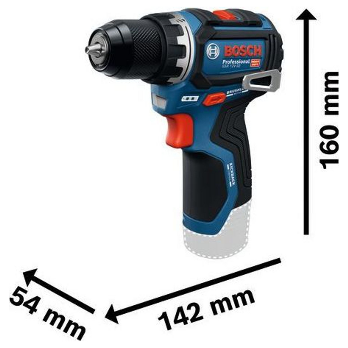 06019N7001 - Drill Driver Bosch GSR 12V-32 PRO 12V - Image 24