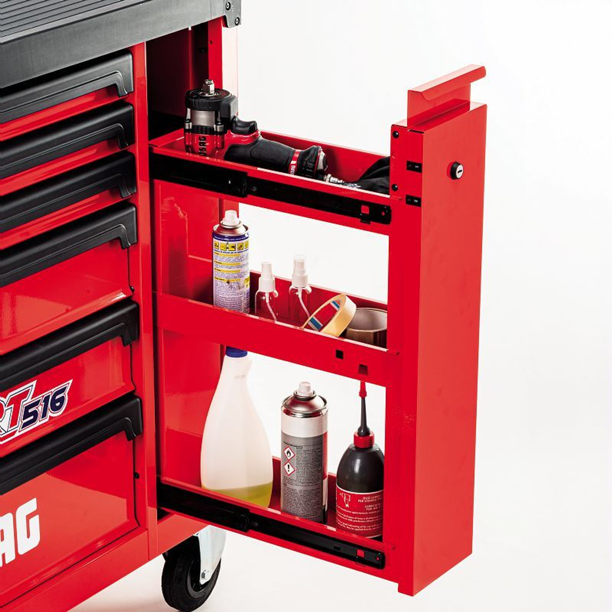 U05160097 - Tool Trolley USAG START 6 Drawers with Vertical Drawer - Image 2