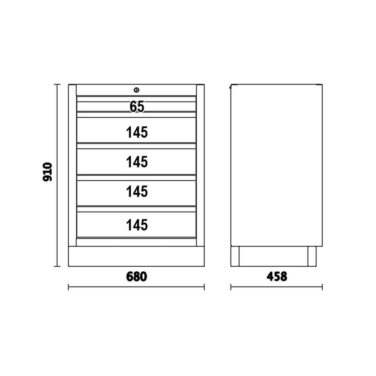 Cassettiera Beta C45PRO 2.0 M5