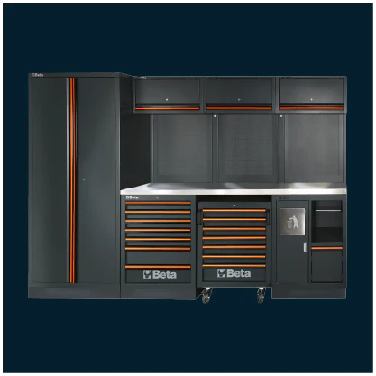 Arredamento officina ufficiale Beta