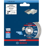 Disco Diamantato Bosch Expert Hard Ceramic 76mm
