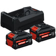 Starter Set Bosch Expert EXBA18V-55 18V 5.5Ah