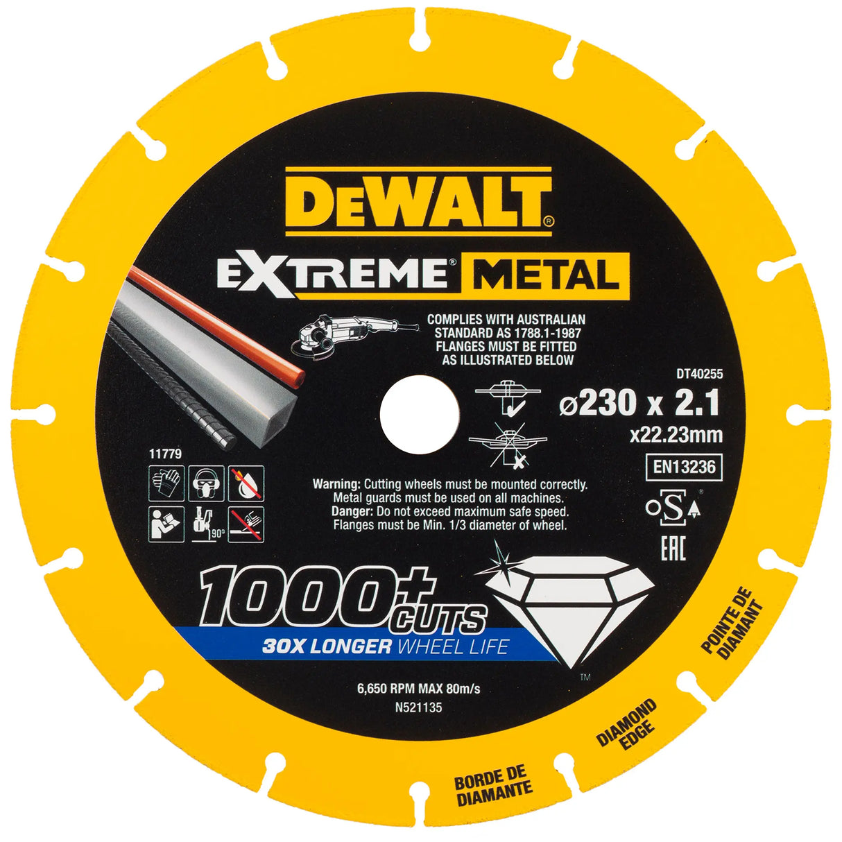 Cutting disc Dewalt DT40255-QZ
