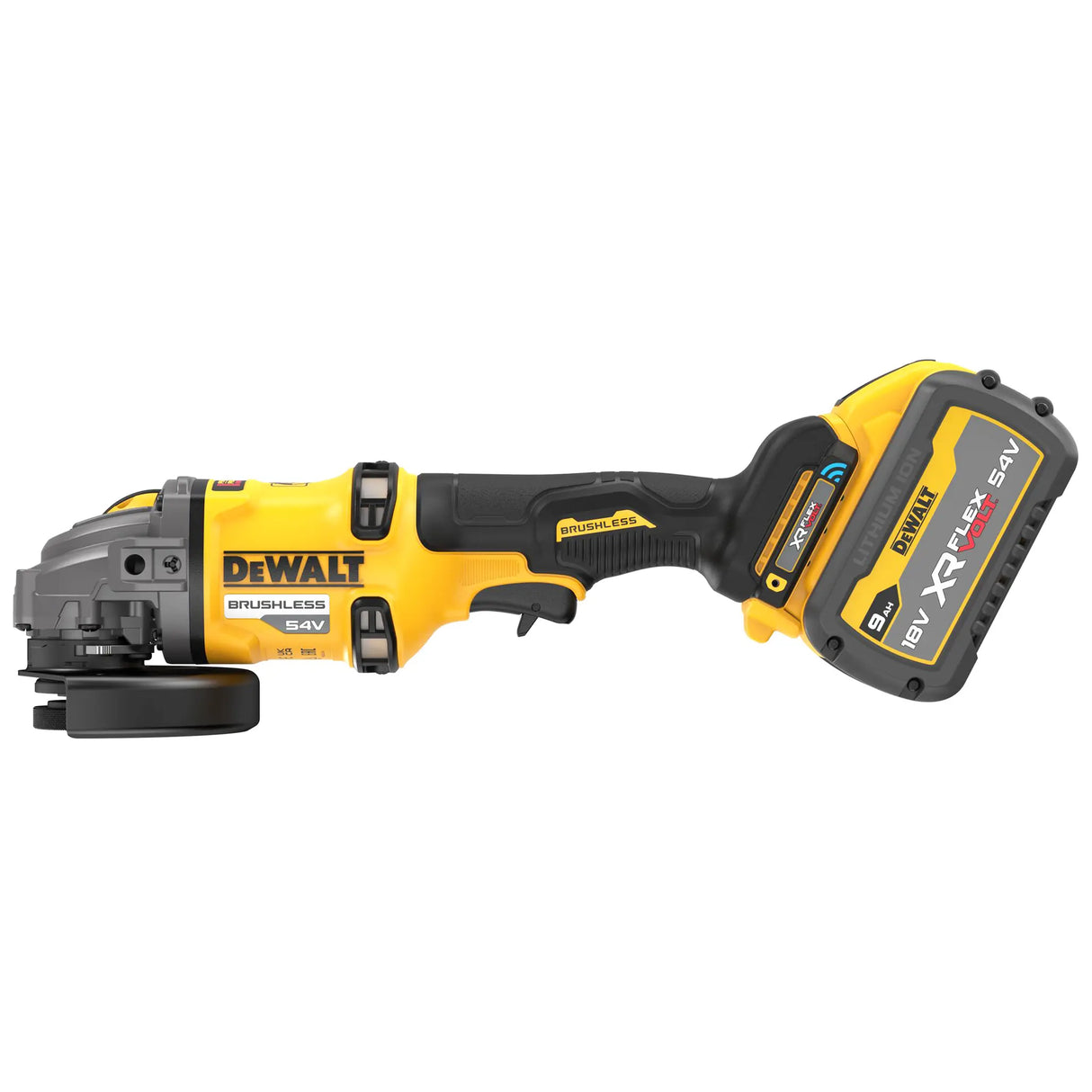 Smerigliatrice Dewalt DCG418SHDX2-QW 54V 9Ah