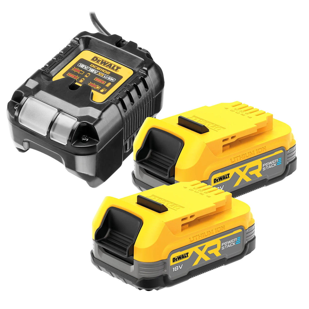 Kit 2 Batterie Dewalt DCBP034 18V 1,7Ah PowerStack