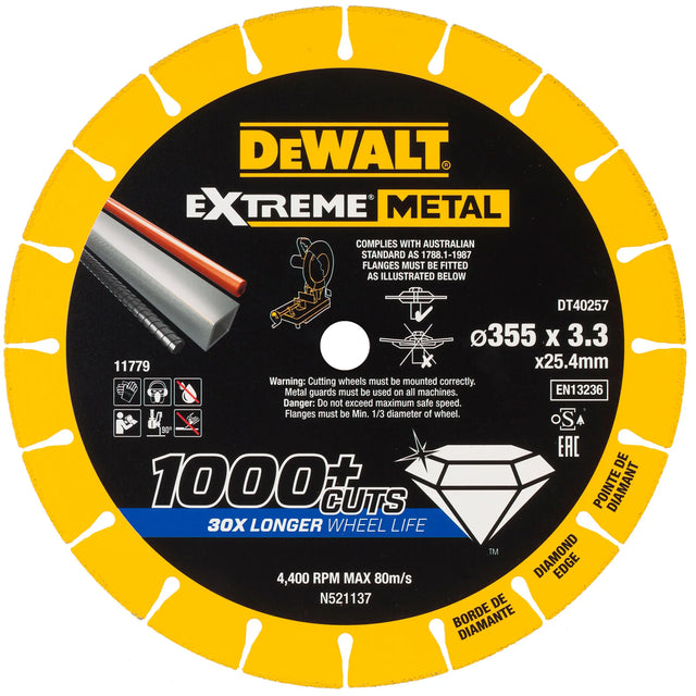 Cutting disc Dewalt DT40257-QZ