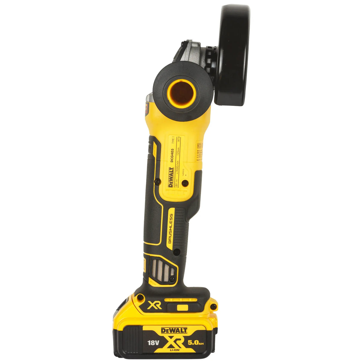 Smerigliatrice Dewalt DCG405P2-QW 18V 5Ah