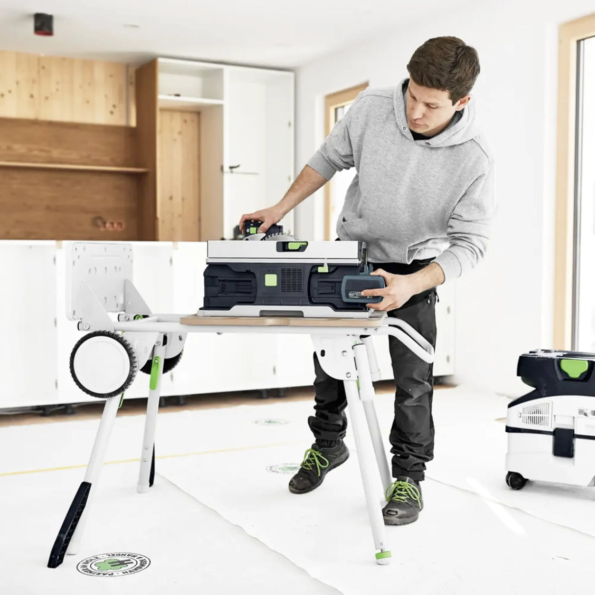 Sega Circolare da Banco Festool CSC SYS 50 EB-Basic 18V