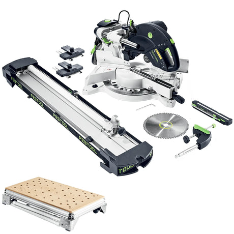 Troncatrice radiale Festool KS 120 REB-Set-MFT