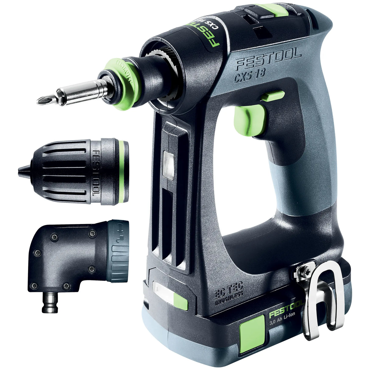 Trapano avvitatore Festool CXS 18 C 3,0-Set 18V 3Ah