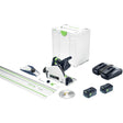 Sega ad affondamento Festool TSC 55 5,0 KEBI-Plus/XL-FS 18V 5Ah