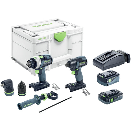 Combo Festool TID 18 Set TPC 18/4 18V 4/5Ah