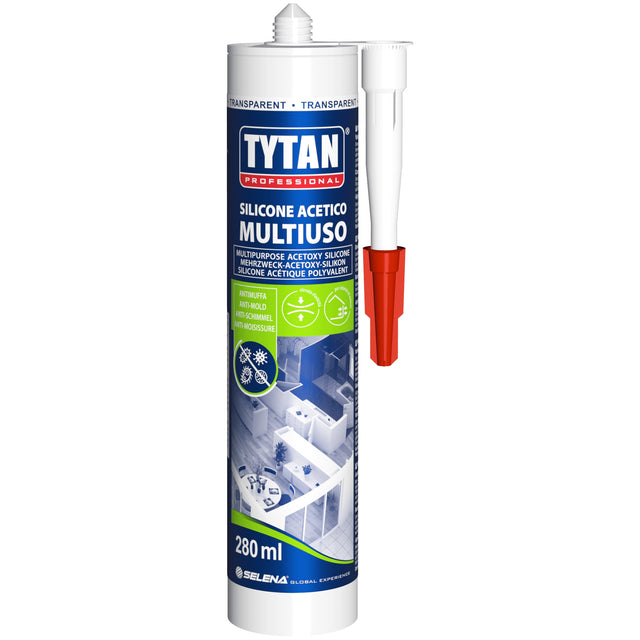 Silicone Acetico Tytan Multiuso 280 ml