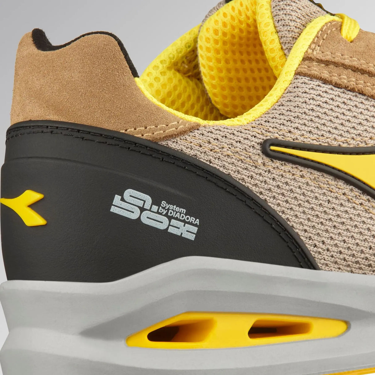 Scarpa Antinfortunistica Diadora Run A.Box Lox S1PS Moon Rock