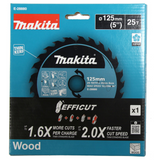 E-28880 - Efficut TCT Blade Makita E-28880 125x20mm 25T - Image 3