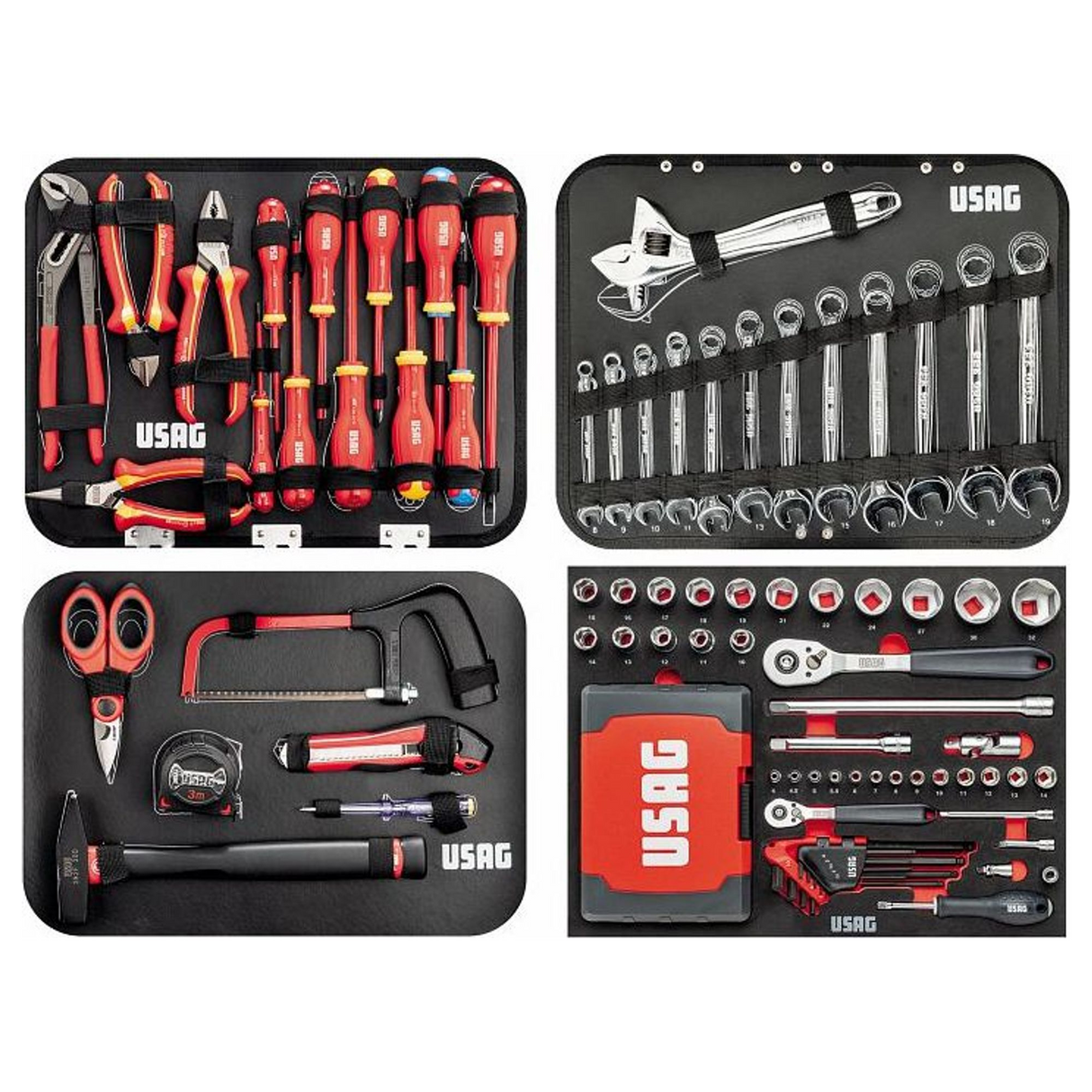 U00020017 - Electrical Engineering Assortment Case USAG 002 ME 181 Pieces - Image 2