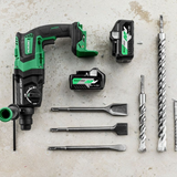DH36DPEW2Z - HiKOKI DH36DPEW2Z SDS-Plus 36V hammer drill - Image 6