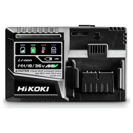 UC18YSL3WKZ - HiKOKI UC18YSL3WKZ 18V 8A Rapid Charger with 2 BSL1850MA Batteries - Image 2
