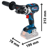 06019G0109 - Trapano Avvitatore Bosch GSR 18V-110 C PRO 18V - Immagine 22