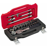 U06010023 - Hex Socket Set USAG 601 1/2 JS22 22 Pieces