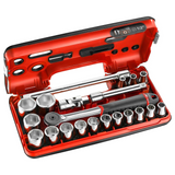 S.161DBOX1PB - Set Chiavi a Bussola Facom S.161DBOX1PB 1/2" 21 Pezzi