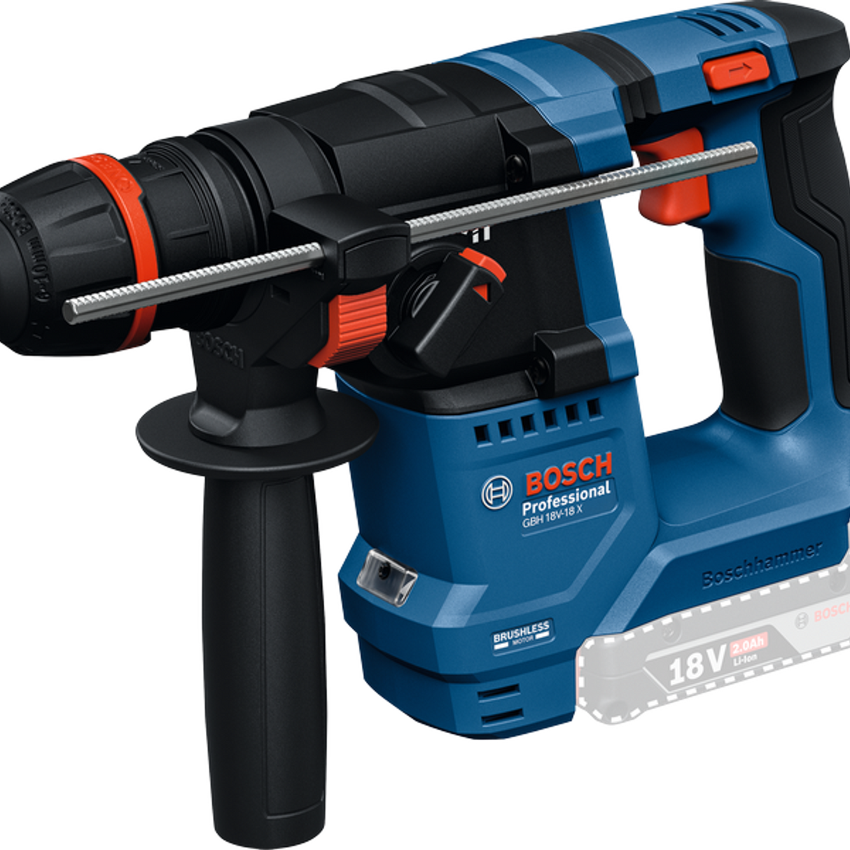 0611927102 - Hammer Drill Bosch GBH 18V-18 X PRO 18V - Image 24