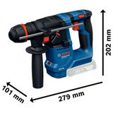 0611927101 - Hammer Drill Bosch GBH 18V-18 X PRO 18V - Image 25