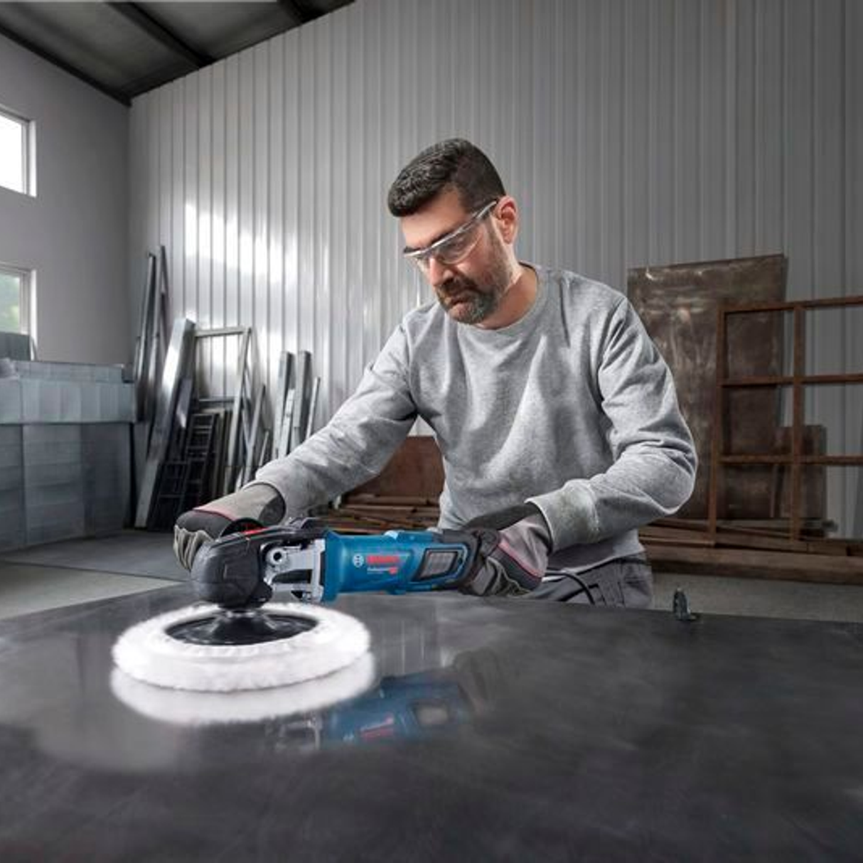 0601389200 - Polisher Bosch Professional GPO 14-180 S PRO 1400W - Image 25
