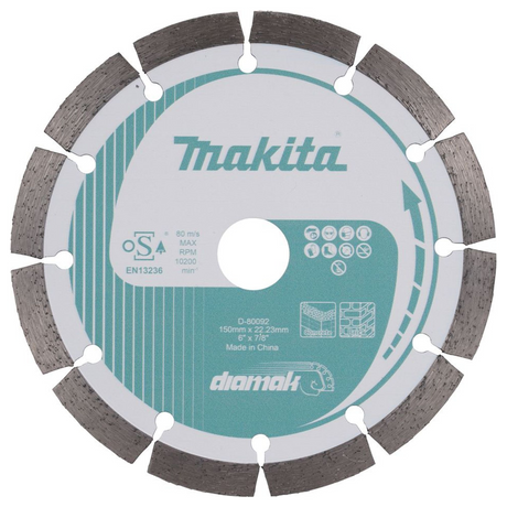 D-80092 - Segmented Diamond Blade Makita D-80092 150mm - Image 2