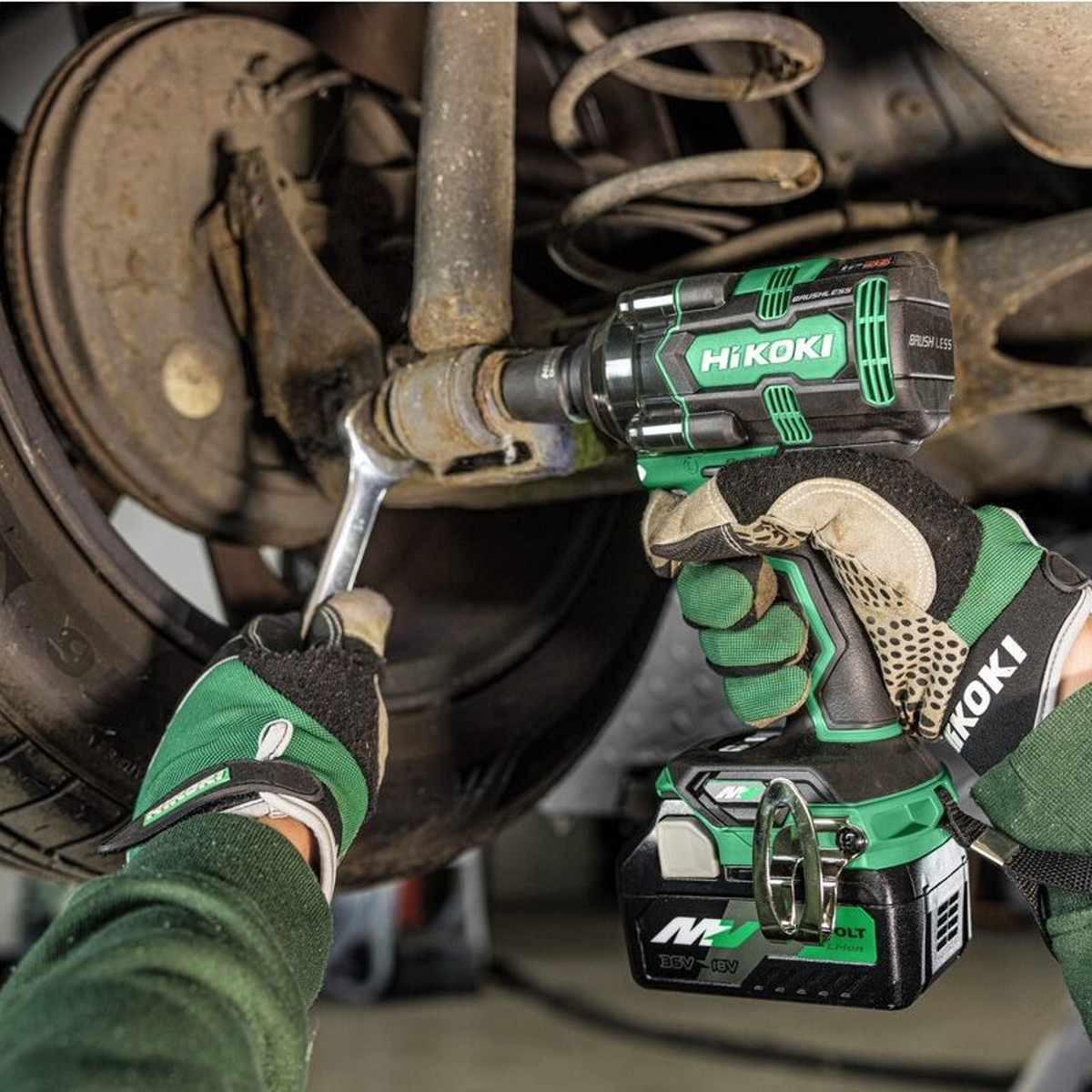 WR36DHW2Z - HiKOKI WR36DHW2Z 36V Impact Wrench - Image 4